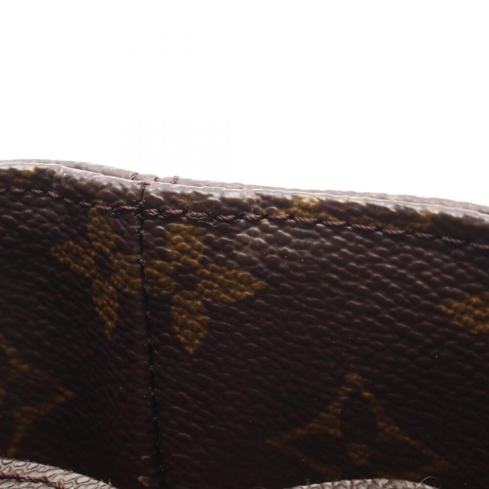 LOUIS VUITTON Authentic Brown Monogram Leather Tote Bag - Picture 7 of 8